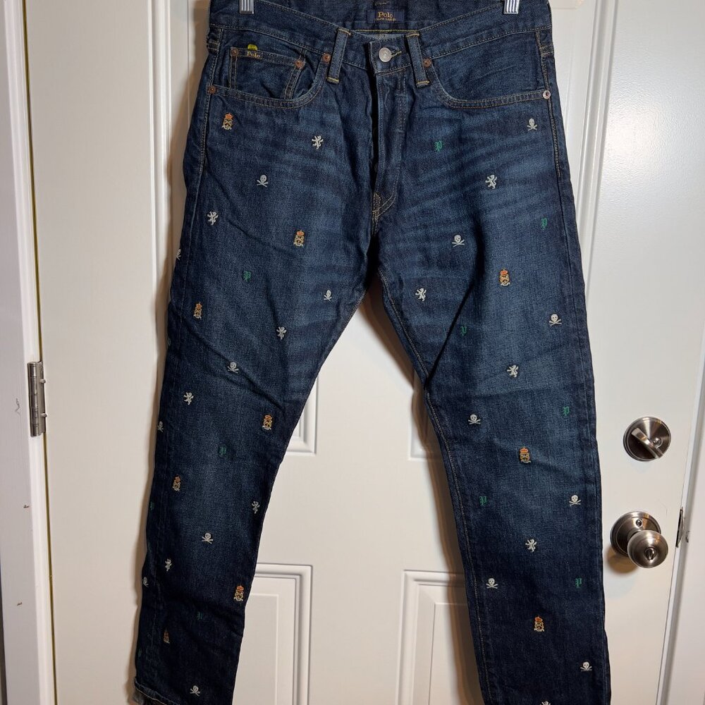 Men's Polo Ralph Lauren Embroidered Classic Jeans 31 x32